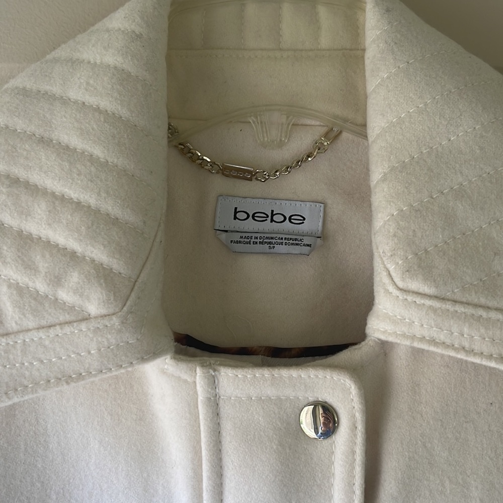 Bebe Wool Belted Jacket - Picture 2 of 8